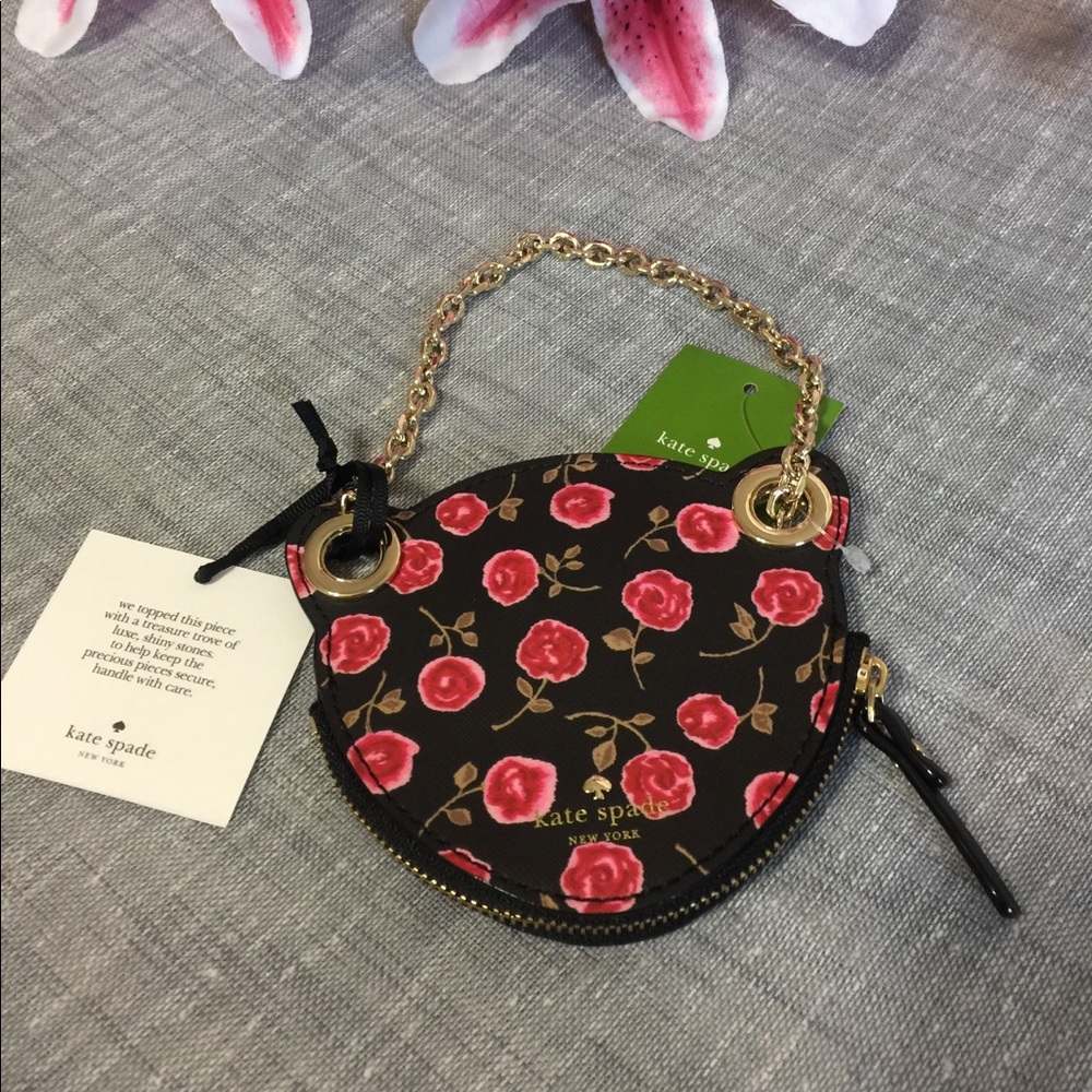 Kate Spade Embellished Leopard Coin Run Wild Purse - Picture 6 of 7